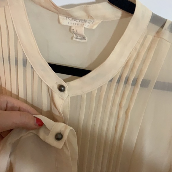 Sheer button up.. - Picture 3 of 3